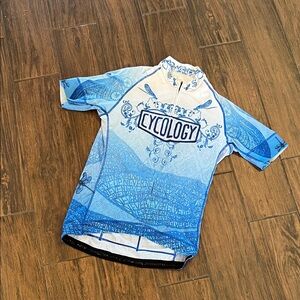 Cycology Blue Cycling Jersey